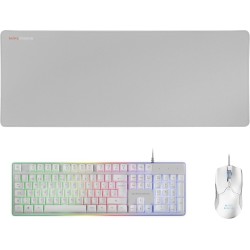 Mars Gaming MCPX, Combo Gaming 3en1 con Teclado H-Mech Iluminado, Ratón Ultraligero 10000 dpi con Software y Alfombrilla XXL, Mars Gaming MCPX, Combo Gaming 3en1 con Teclado H-Mech Iluminado, Ratón Ultraligero 10000 dpi con Software y Alfombrilla XXL,