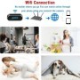 1080P HD WIFI Mini reloj inalámbrico cámara alarma de tiempo reloj de 