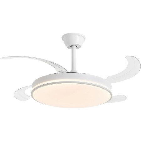 DUPI COSMOS Ceiling Fan with LED Light | Silent DC Motor | Summer and Winter Function | 6 Speeds | Programmable | Retractable