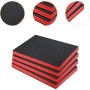 ＡＷＨＡＯ 4pcs Box de herramientas Insertos de espuma Caja de herramientas Financi, 40cmx30cmx2.5cm