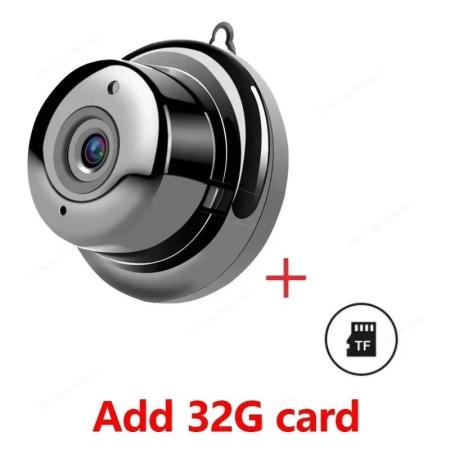 Mini cámara Wifi HD de 1080P, protección de seguridad inteligente para
