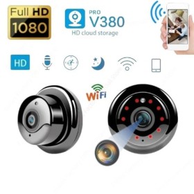 Mini cámara Wifi HD de 1080P, protección de seguridad inteligente para
