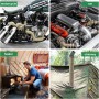 Jortmrd 5M Cinta Anticalorica Escape Moto Cinta Calorica Escape Moto Aislante Termico Cinta Térmica Escape Protección con 10