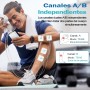 GHTENS 5 en 1 Electroestimulador Muscular Profesional, Recargable 80 Modos de Estimulación, Con Función TENS/EMS/RUSS/IF/DIY y