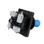 EG Starts American Style Arcade Competition 8 Way Switchable 2 Pin Bat Control Lever Elliptical Handle 0.187 Inch (4.8mm) 8-Way