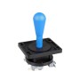 EG Starts American Style Arcade Competition 8 Way Switchable 2 Pin Bat Control Lever Elliptical Handle 0.187 Inch (4.8mm) 8-Way