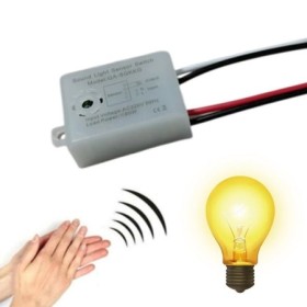 Interruptor de luz inteligente, Detector de Sensor de sonido, interrup