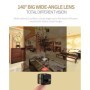 Minicámara HD 1080P, videocámara pequeña portátil para niñera, grabado