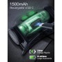 UNBON Linterna Frontal LED Recargable USB C, Linterna Cabeza LED Alta Potencia con 3 Modos de Iluminación, Sensor Movimiento y