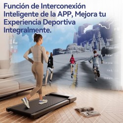 Copant Cinta de Correr, Cinta de Correr con LCD Scarn, 2.5 HP Caminador con App &Mando a Distancia，Carga MAX 159 kg, con cursos