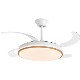 DUPI COSMOS Ceiling Fan with LED Light | Silent DC Motor | Summer and Winter Function | 6 Speeds | Programmable | Retractable