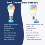 Tuya-bombilla inteligente E27, bombilla Led regulable con Wifi/Bluetoo