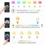 Tuya-bombilla inteligente E27, bombilla Led regulable con Wifi/Bluetoo
