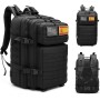 unycos - Mochila Táctica Militar45Lcon Sistema Molle, Tela Oxford 900D Resistente, Bolsillos para 3 Días de Emergencias, Caza,