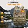 unycos - Mochila Táctica Militar45Lcon Sistema Molle, Tela Oxford 900D Resistente, Bolsillos para 3 Días de Emergencias, Caza,