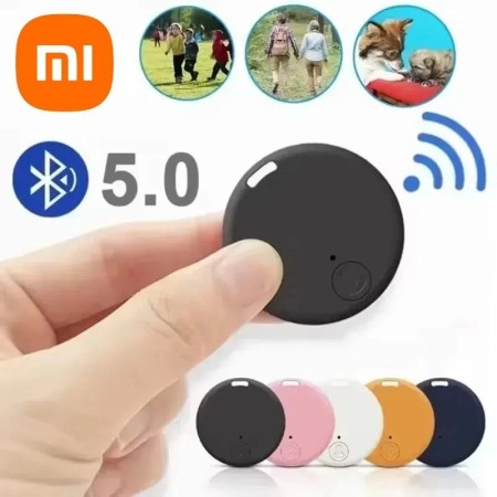 Mini rastreador GPS con Bluetooth 5,0, dispositivo antipérdida con eti