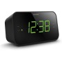 TAR3306/12 Philips Despertador Radio con Pantalla para la Cabecera, Radio Digital con Doble Alarma, Temporizador para Dormir y