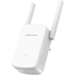MERCUSYS MW300RE - Repetidor Wi-Fi N300Mbps, Dos potentes Antenas externas, Amplificador, Indicador de señal Inteligente, WPS,