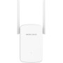 MERCUSYS MW300RE - Repetidor Wi-Fi N300Mbps, Dos potentes Antenas externas, Amplificador, Indicador de señal Inteligente, WPS,