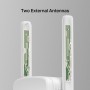 MERCUSYS MW300RE - Repetidor Wi-Fi N300Mbps, Dos potentes Antenas externas, Amplificador, Indicador de señal Inteligente, WPS,