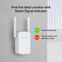 MERCUSYS MW300RE - Repetidor Wi-Fi N300Mbps, Dos potentes Antenas externas, Amplificador, Indicador de señal Inteligente, WPS,