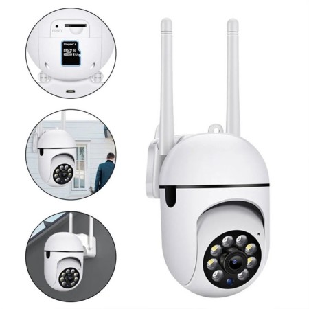 Cámara inteligente de seguridad para el hogar, sistema de vigilancia C
