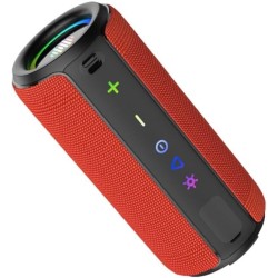TIMU Altavoz Bluetooth 5.4 Potente, 30W Altavoces Bluetooth con Refuerzo del Bass 3.0, 8 Cambios RGB, 30H Reproducción Bluetooth