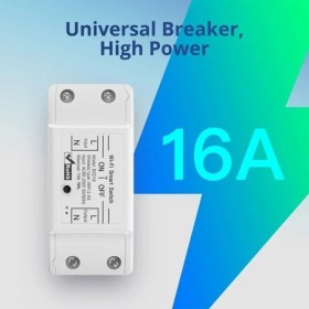 ‌ Smart Switch Pro WiFi 16A: plataforma doble con Alexa/Google Home, r