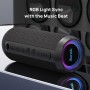 RIENOK Altavoz Bluetooth 5.3 30W Altavoz Inalámbrico Portátil Impermeable IPX7, Bass, Sonido Estéreo, Apoya Micro SD AUX