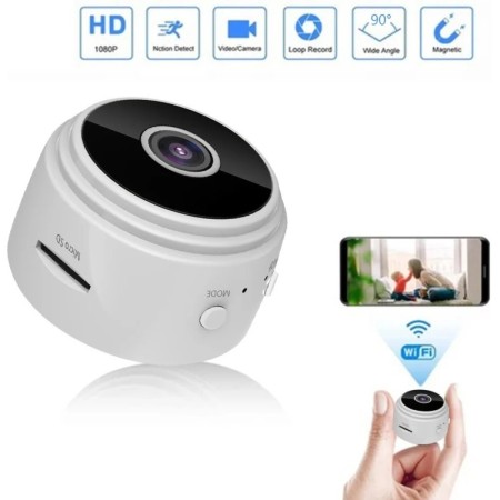 Mini cámara espía A9 HD, Wifi, USB, Micro cámara oculta magnética, vis