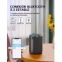 UOHHBOE Altavoz Bluetooth 5.3, Altavoz Bluetooth Potente con Luz RGB, Graves Potentes, 15 W Altavoces Bluetooth Speaker