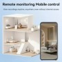 Mini cámara Wifi inalámbrica de vigilancia del hogar conectar teléfono