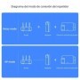 Repetidor WIFI inalámbrico USB de 300Mbps, extensor de rango WiFi NFC,