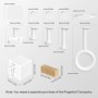 Tipo-C recargable Tuya Zigbee Smart Touch Fingerbot Plus 5V Robot botó