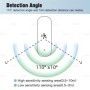 Zigbee 3,0 10G Mmwave Radar PIR Sensor de movimiento hogar inteligente