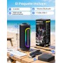 UOHHBOE - Altavoz Bluetooth Potente 30W, Bajos Profundos y Agudos Nítidos, Bluetooth 5.4, 30H Reproducción, IPX5 Impermeable,