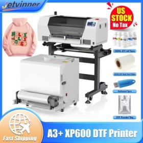 Impresora A3 + DTF para impresora de camisetas Epson XP600, impresora 