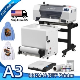 Impresoras Colorsun A3 DTF para Epson XP600 Impresora a3 dtf máquina d