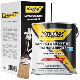 Proglux | Sellador Impermeable Transparente 750ml - Impermeabilizante Transparente – Revestimiento como Sellador Fugas Agua en