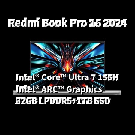 Xiaomi-ordenador portátil Redmi Book Pro 16, 2024, Intel Core Ultra 7,