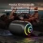 RIENOK S4 Altavoz Bluetooth Portátil Bluetooth 5.3 Potente Impermeable IPX7 Pequeño Inalámbrica Emparejamiento Estéreo Apoya