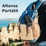 RIENOK S4 Altavoz Bluetooth Portátil Bluetooth 5.3 Potente Impermeable IPX7 Pequeño Inalámbrica Emparejamiento Estéreo Apoya