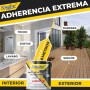 Proglux | Sellador Impermeable Transparente 750ml - Impermeabilizante Transparente – Revestimiento como Sellador Fugas Agua en