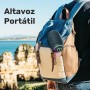 RIENOK S4 Altavoz Bluetooth Portátil Bluetooth 5.3 Potente Impermeable IPX7 Pequeño Inalámbrica Emparejamiento Estéreo Apoya