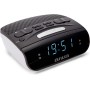 Aiwa CR-15: Radio Reloj Despertador, Pequeño, con función Snooze & Sleep, Despertador por Radio o Alarma
