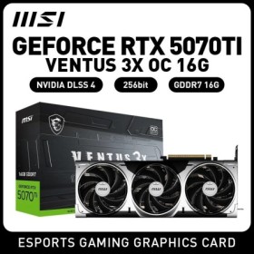 MSI RTX5070 12G RTX5070TI OC GDDR7 16GB 256Bit Diseño de juego Esports
