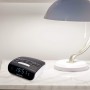 Aiwa CR-15: Radio Reloj Despertador, Pequeño, con función Snooze & Sleep, Despertador por Radio o Alarma