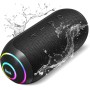 RIENOK Altavoz Bluetooth Potente 35W Tweeter y Woofer Bluetooth 5.3 Impermeable IPX7 Portátil Inalámbrica Emparejamiento Estéreo