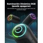 RIENOK Altavoz Bluetooth Potente 35W Tweeter y Woofer Bluetooth 5.3 Impermeable IPX7 Portátil Inalámbrica Emparejamiento Estéreo