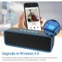 Sonkir Altavoz Bluetooth portátil, Altavoz inalámbrico Bluetooth 5.0 con Graves estéreo 3D Hi-Fi, batería incorporada de 1500